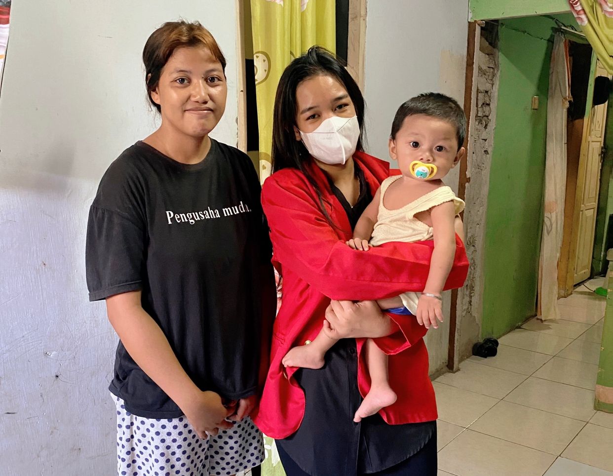 Kunjungan ketiga Ibu Sri Sulastri dan adik Abrizam